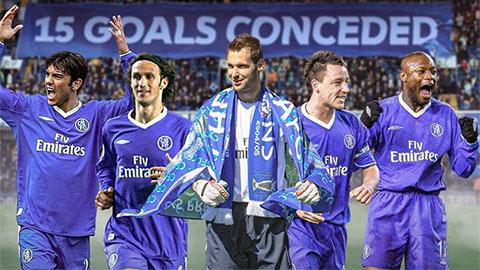 5 CLB nhận ít bàn thua nhất trong một mùa Premier League