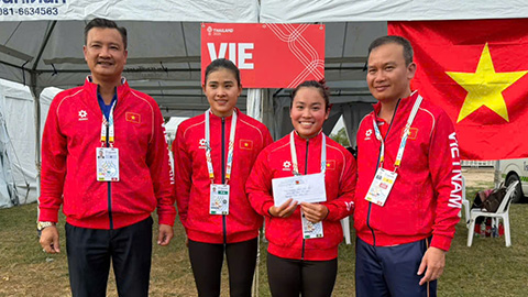 Hai VĐV giúp Việt Nam có huy chương Vàng SEA Games 33 đầu tiên là ai?